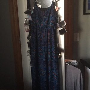 Patterned Maxi Dress